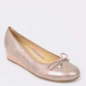 Pantofi ARA roz, 14314, din piele intoarsa