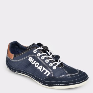 Pantofi sport BUGATTI bleumarin, 48007, din material textil