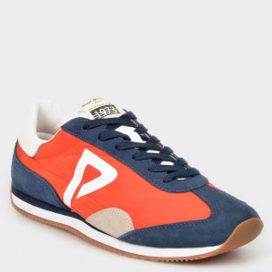 Pantofi sport PEPE JEANS portocalii, Ms30513, din material textil