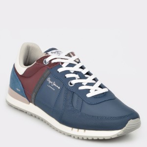 Pantofi sport PEPE JEANS bleumarin, Ms30509, din material textil