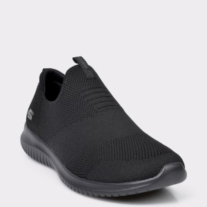 Pantofi sport SKECHERS negri, 12837, din material textil