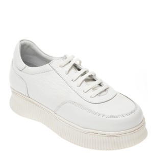 Pantofi FLAVIA PASSINI albi, 20310, din piele naturala