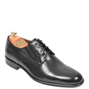 Pantofi LE COLONEL negri, 62401, din piele naturala