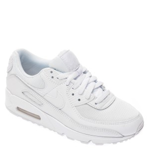 Pantofi sport NIKE albi, CQ2560, din material textil si piele naturala