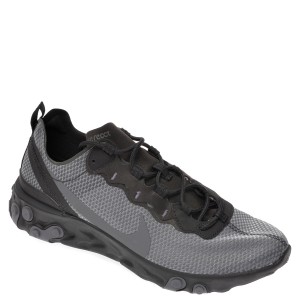 Pantofi sport NIKE negri, React Element 55 Se, din material textil