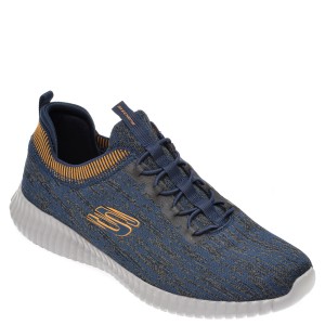 Pantofi sport SKECHERS bleumarin, Elite Flex Hartnell, din material textil