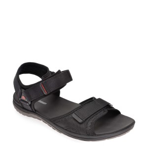 Sandale CLARKS negre, Step Beat Sun, din material textil