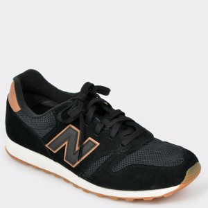 Pantofi sport NEW BALANCE negri, Ml373, din material textil