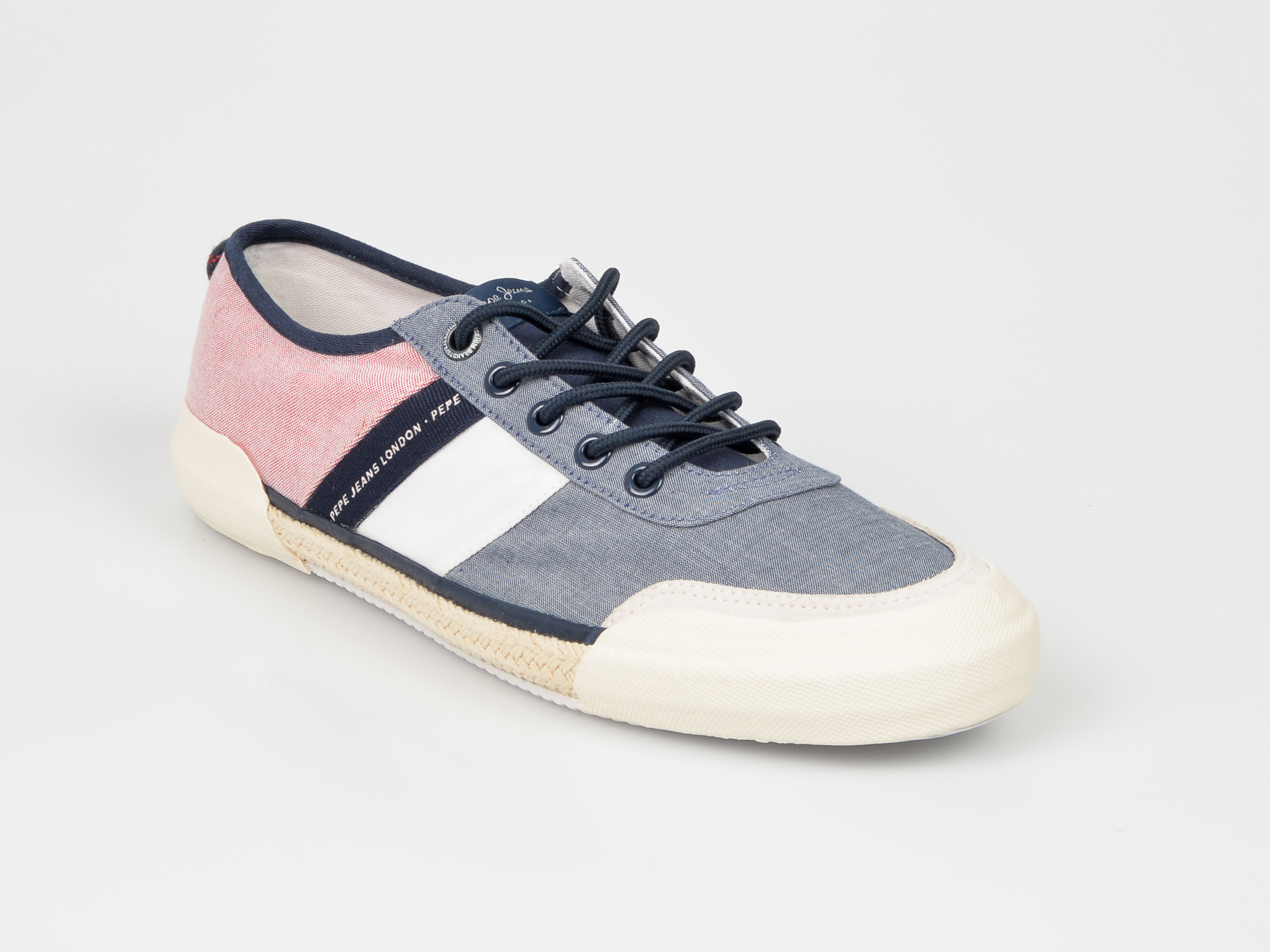 Pantofi sport PEPE JEANS albastri, Ms10276, din material textil