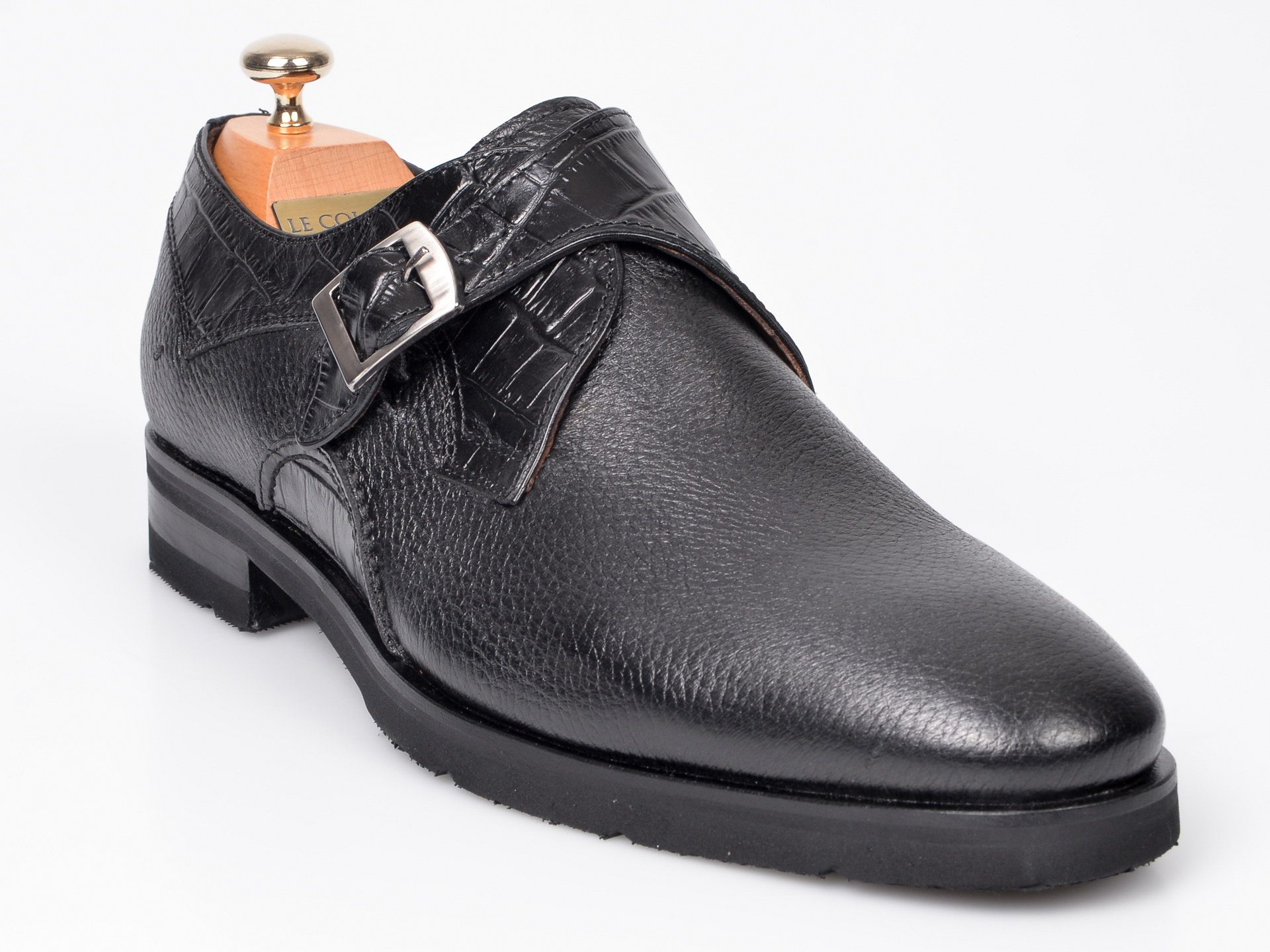 Pantofi LE COLONEL negri, 44137, din piele naturala