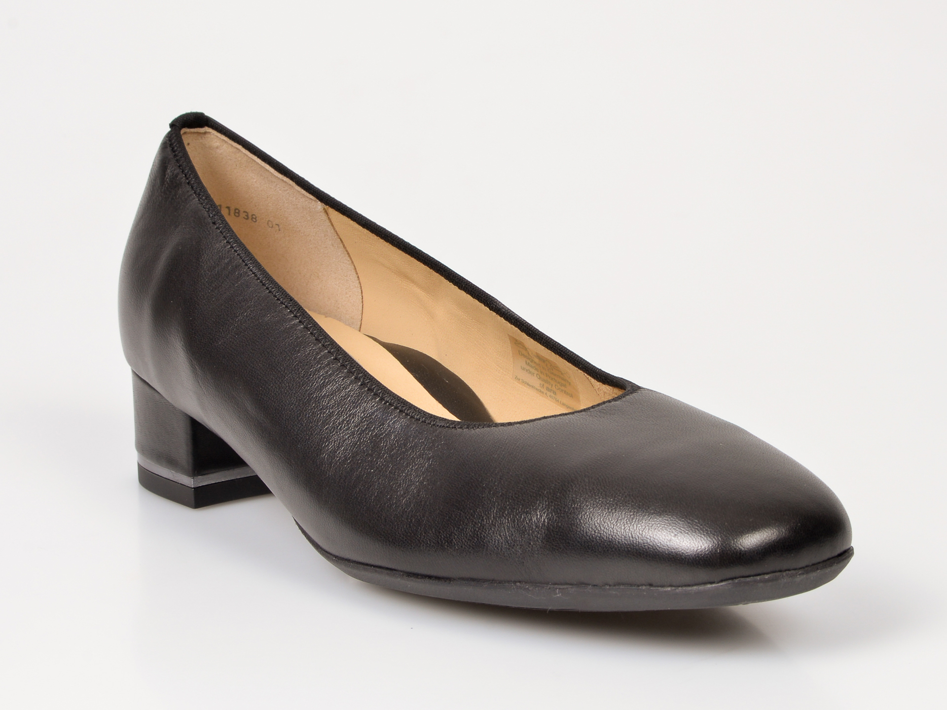 Pantofi ARA negri, 11838, din piele naturala