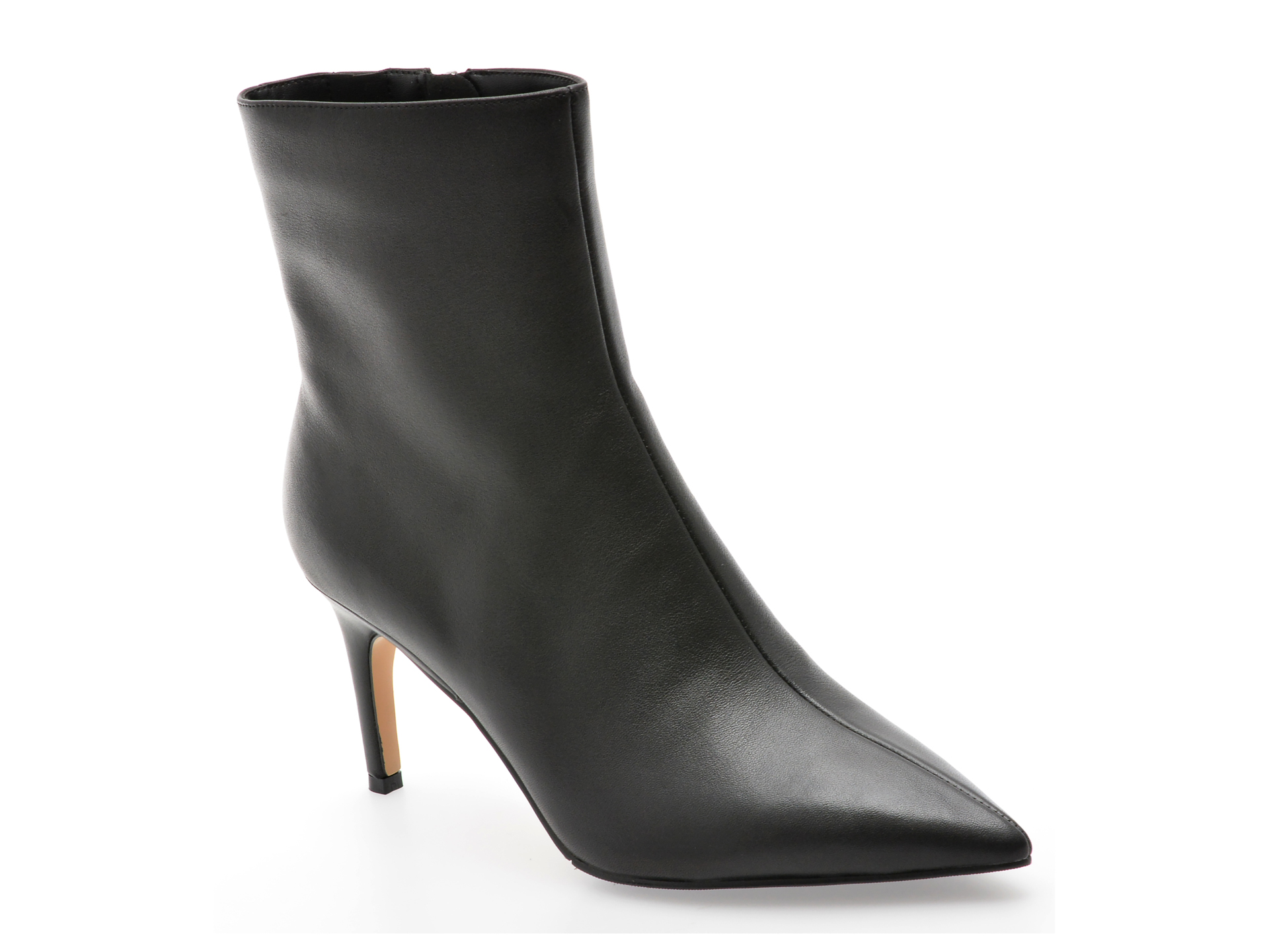 Botine elegante EPICA negre, 3917, din piele naturala