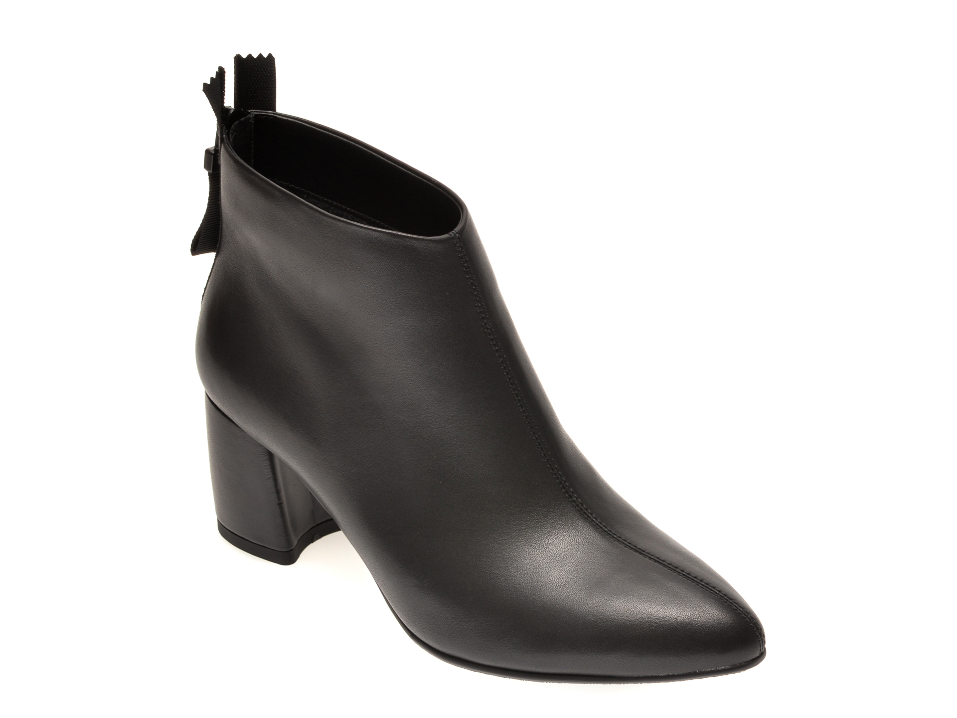 Botine FLAVIA PASSINI negre, 7535201, din piele naturala