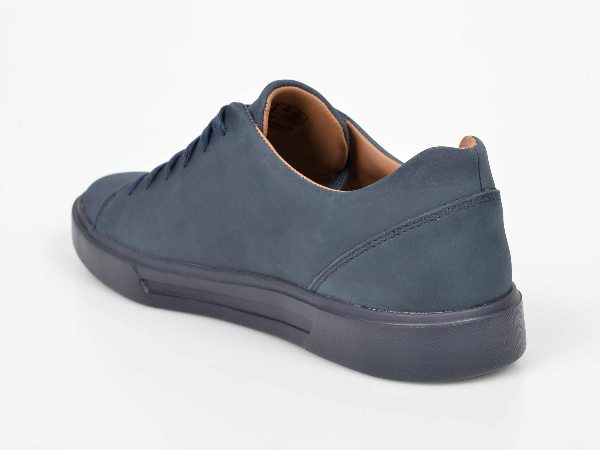 Pantofi CLARKS bleumarin, Un Costa Lace, din nabuc - 4 | YEO