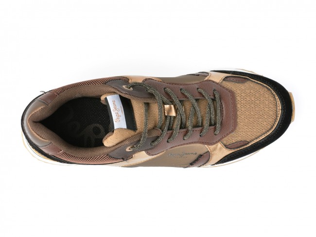 Stumble fatigue Telegraph Pantofi sport PEPE JEANS aurii, LS31363, din material | TEZYO.ro