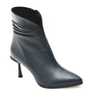 Botine casual  EPICA bleumarin, 1334, din piele naturala, dama