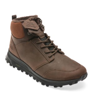 Ghete casual CLARKS maro, ATLTRUW, din piele naturala, barbat