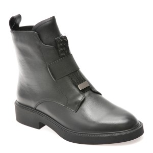 Ghete casual EPICA negre, RY2098, din piele naturala, dama