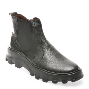 Ghete casual LE COLONEL negre, 71511, din piele naturala, barbat