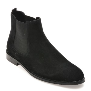 Ghete elegante ALDO negre, 13814353, din piele intoarsa, barbat