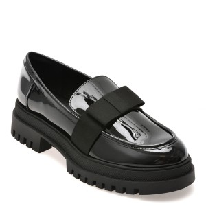 Mocasini casual ALDO negri, 13673307, din piele ecologica, dama