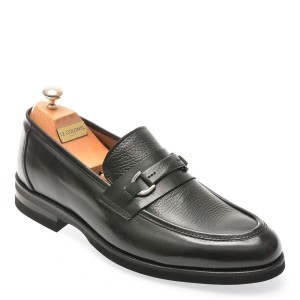 Mocasini casual LE COLONEL negri, 63933, din piele naturala, barbat