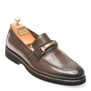 Mocasini eleganti LE COLONEL maro, 44708, din piele naturala, barbat