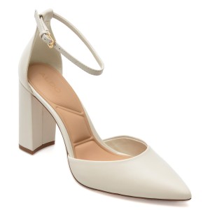 Pantofi ALDO albi, FAITH121, din piele naturala, dama
