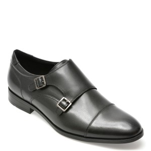 Pantofi ALDO negri, HOLTLANFLEX001, din piele naturala, barbat