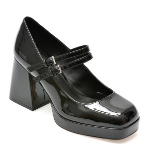 Pantofi ALDO negri, MANDA001, din piele ecologica, dama
