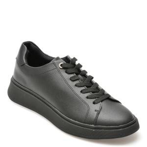 Pantofi casual  ALDO negri, 13711585, din piele ecologica, barbat