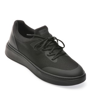 Pantofi casual ALDO negri, 13749066, din material textil, barbat