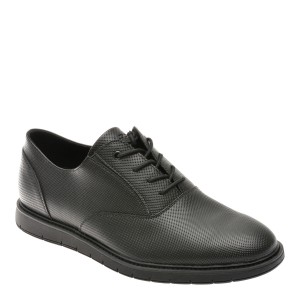 Pantofi casual ALDO negri, 13749892, din piele ecologica, barbat