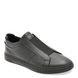 Pantofi casual ALDO negri, 13812559, din piele ecologica, barbat