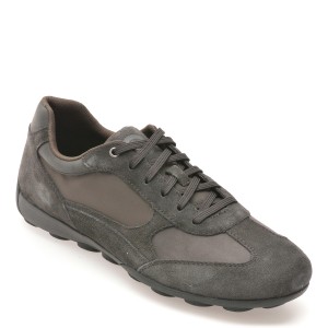 Pantofi casual GEOX maro, U45GXC, din material textil, barbat