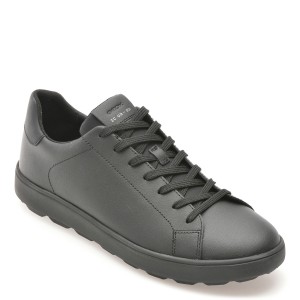 Pantofi casual GEOX negri, U45GPA, din piele naturala, barbat