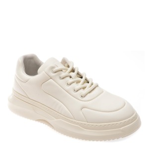 Pantofi casual GRYXX albi, 3328, din piele naturala, barbat