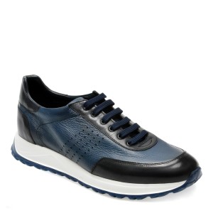 Pantofi casual LE COLONEL albastri, 643541, din piele naturala, barbat