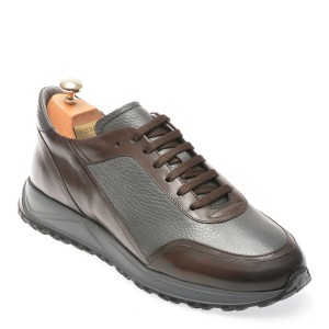 Pantofi casual LE COLONEL maro, 66412, din piele naturala, barbat