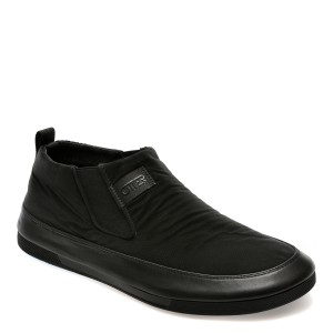 Pantofi casual OTTER negri, 5008, din material textil, barbat