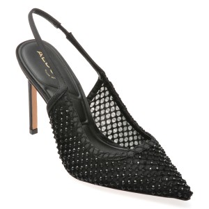 Pantofi eleganti ALDO negri, 13773255, din material textil, dama
