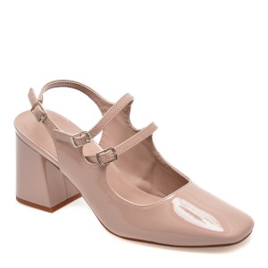 Pantofi eleganti ALDO roz, VIVIANNE6901, din piele ecologica lacuita, dama
