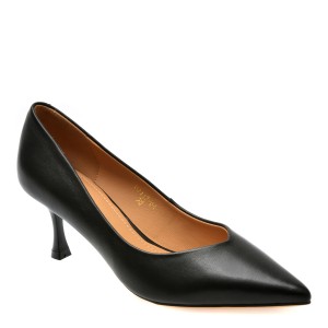 Pantofi eleganti EPICA negri, 6, din piele naturala, dama