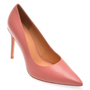 Pantofi eleganti EPICA roz, A234, din piele naturala, dama