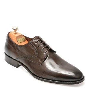 Pantofi eleganti LE COLONEL maro, 484911, din piele naturala, barbat