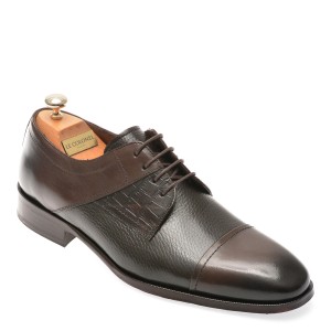 Pantofi eleganti LE COLONEL maro, 48495, din piele naturala, barbat