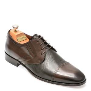 Pantofi eleganti LE COLONEL maro, 487951, din piele naturala, barbat