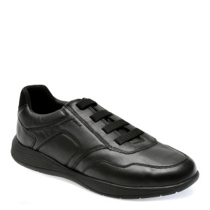 Pantofi GEOX negri, U26BXA, din piele naturala, barbat