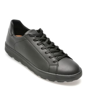Pantofi GEOX negri, U45GPC, din piele naturala, barbat