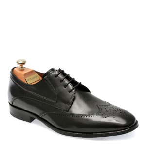 Pantofi LE COLONEL negri, 48789, din piele naturala, barbat